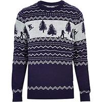 Navy Bellfield Ski Scene Jumper